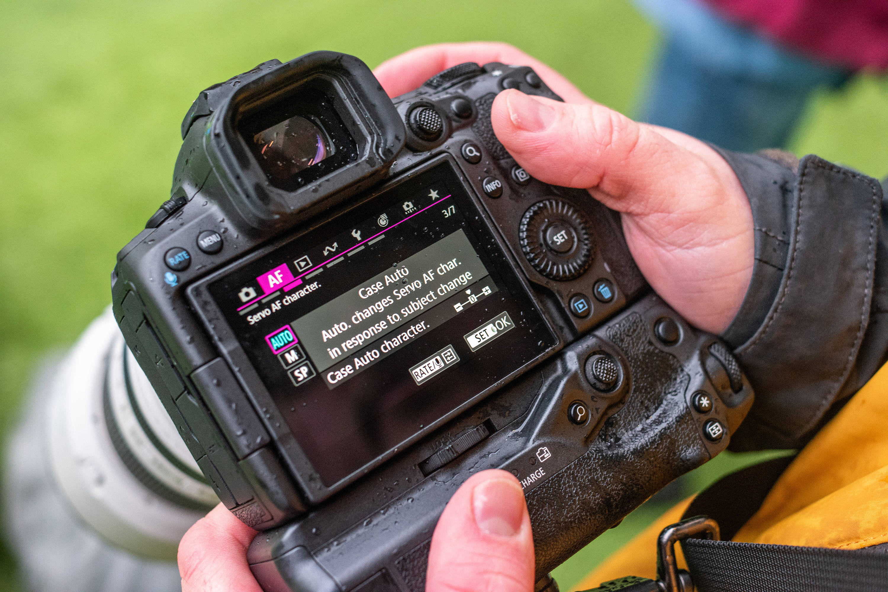 Photograph of soccer action during the Scottish Premiership clash between Motherwell and Falkirk, April 4, 2026, taken by Chantelle Cook.