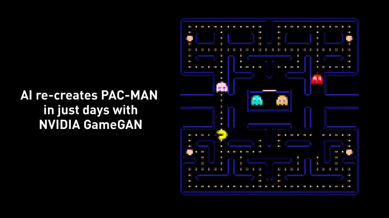 Nvidia GameGAN Pac-Man