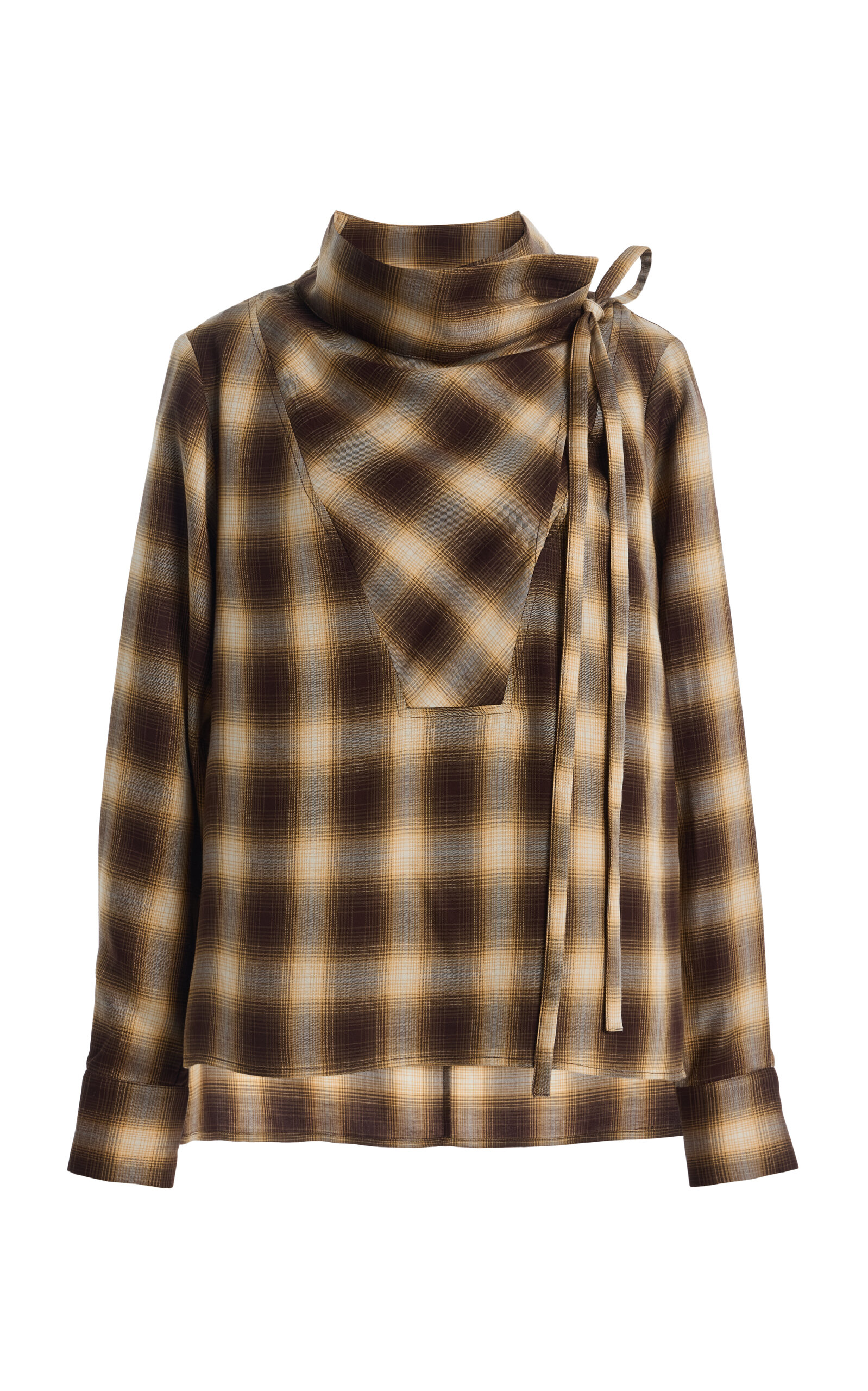 Workwear Tencel Plaid Shirt