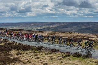 A view of the Tour de Yorkshire