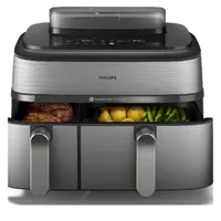 Philips Air Fryer 5000 Series Dual Basket with Steam