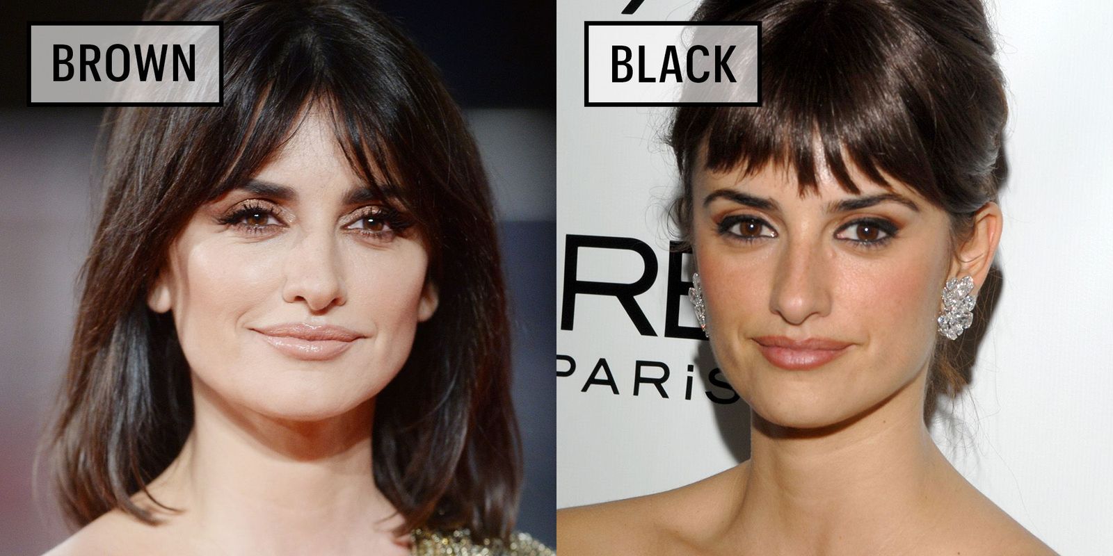 Celebrities Wearing Black Versus Brown Eyeliner - Why You Should Wear ...