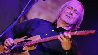 Jim Weider performs at the "Masters of the Telecaster" show in New York City, 2016. 