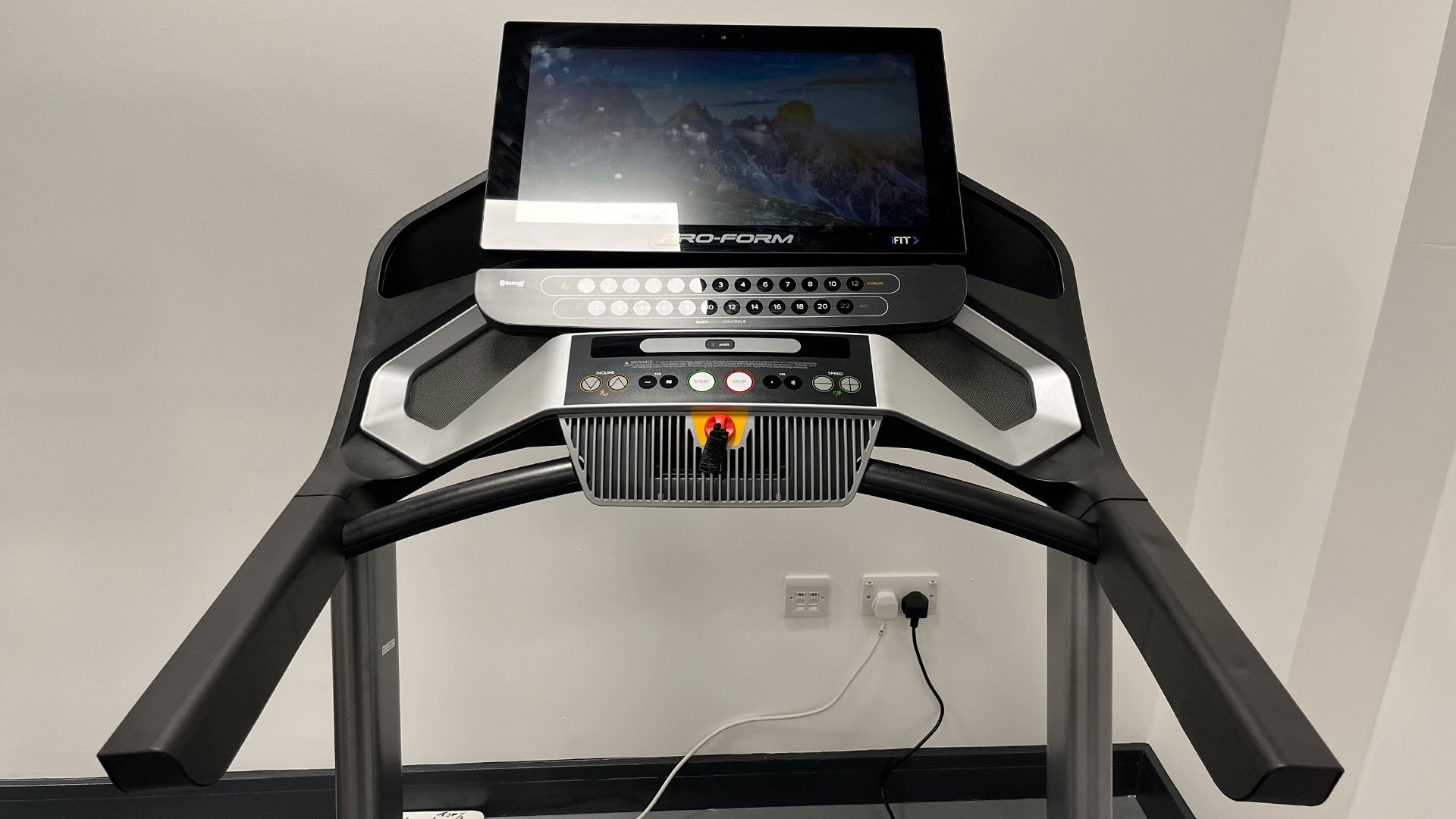 NordicTrack 2950 Commercial reivew: Image of NordicTrack being tested