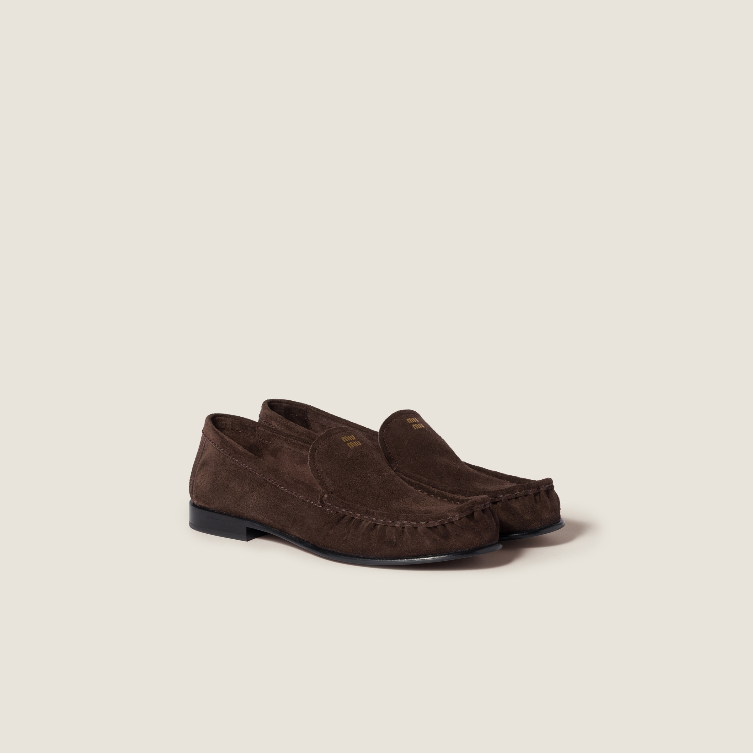 Suede Loafers