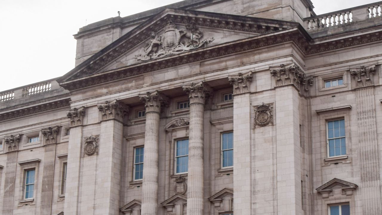 Exterior of Buckingham Palace