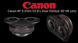 CES 2022 Canon RF5.2mm F2.8 L Dual Fisheye Lens