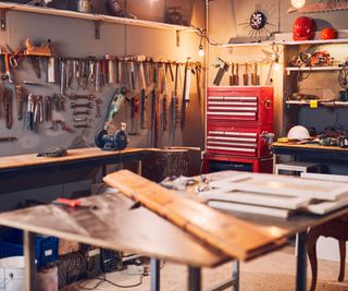 A home wood shop