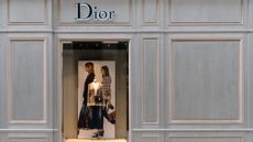 A Dior store.