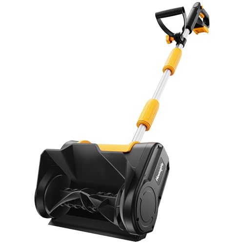 Cordless Snow Shovel Compatible With Dewalt 20v Max Battery (tool Only), 11" Lightweight Electric Snow Blower With 20ft Max Throw &amp;amp; Adjustable Handle, Snow Thrower for Driveway, Deck, Patio &amp;amp; Steps