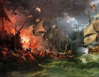 A 'Protestant Wind' Destroys the Spanish Armada