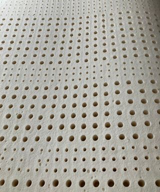 Turmerry mattress topper perforation detail