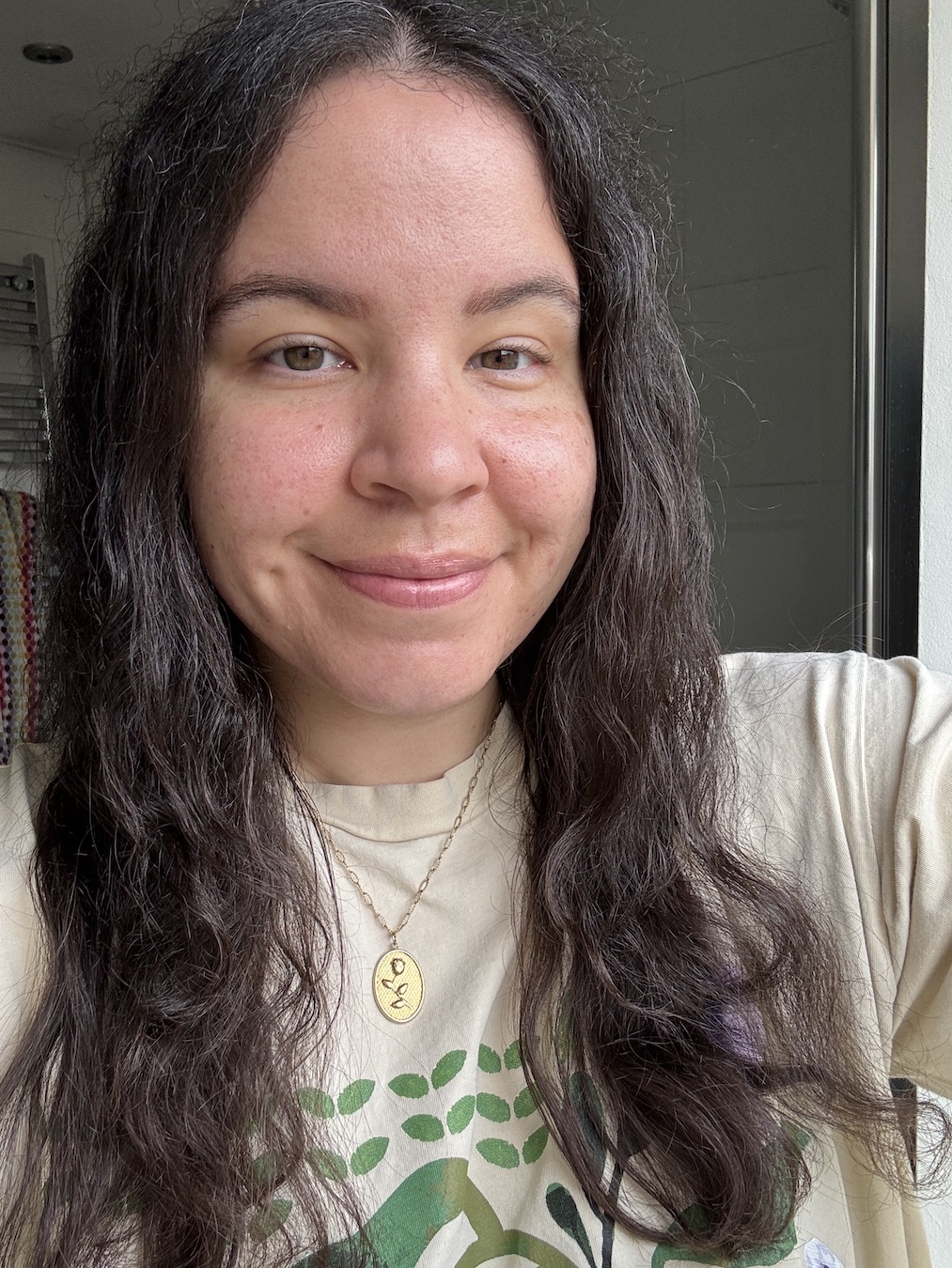 Mica Ricketts after The Ordinary Lacto-PDRN 4% + B9 Eye Cream
