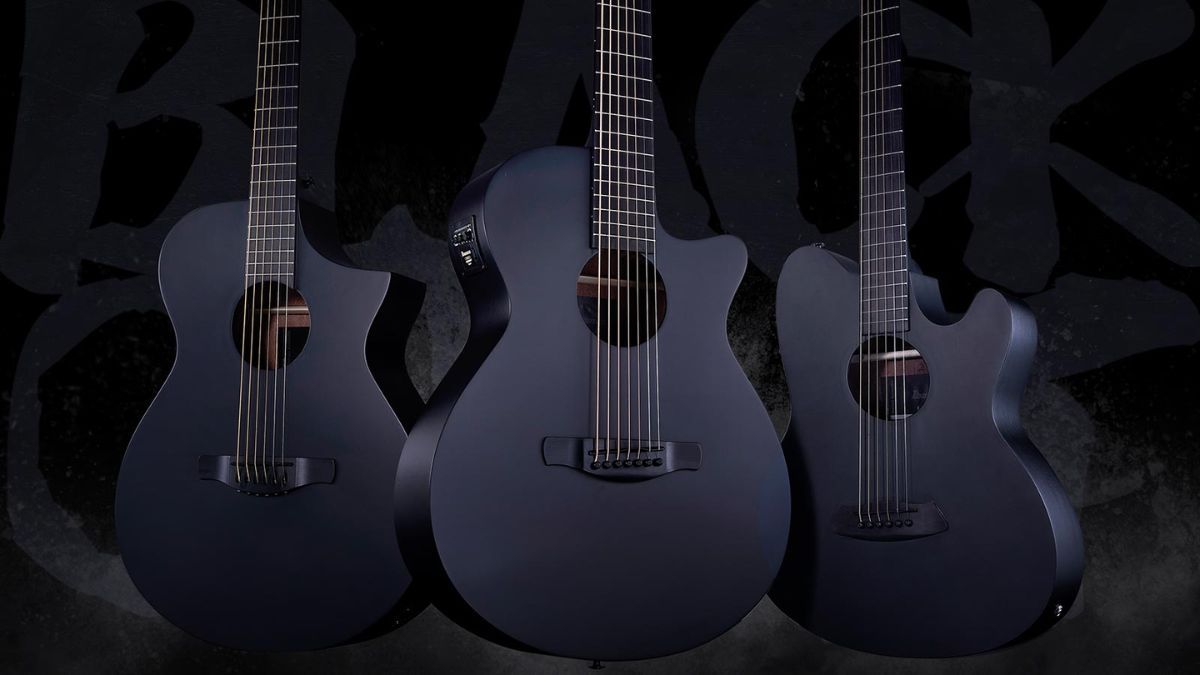 Ibanez Blackout Series acoustic guitars