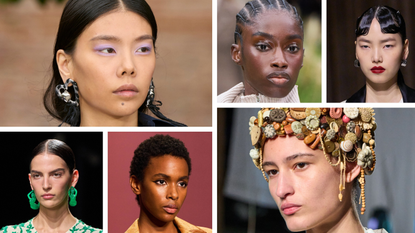 beauty trends at milan fashion week