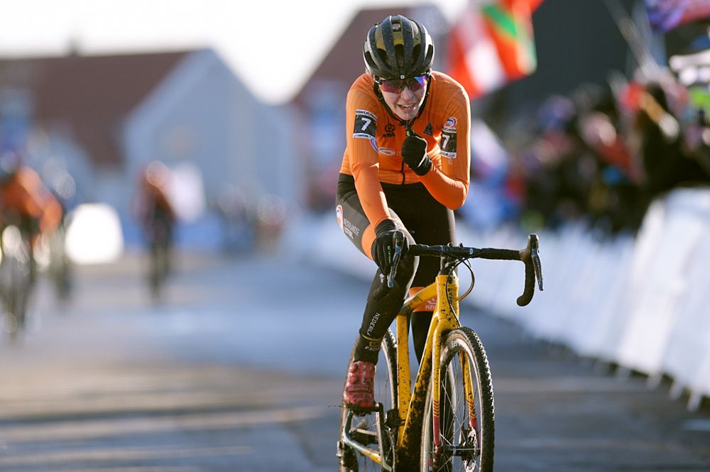 It was an all-Dutch podium in the U23 women's race in Bogense
