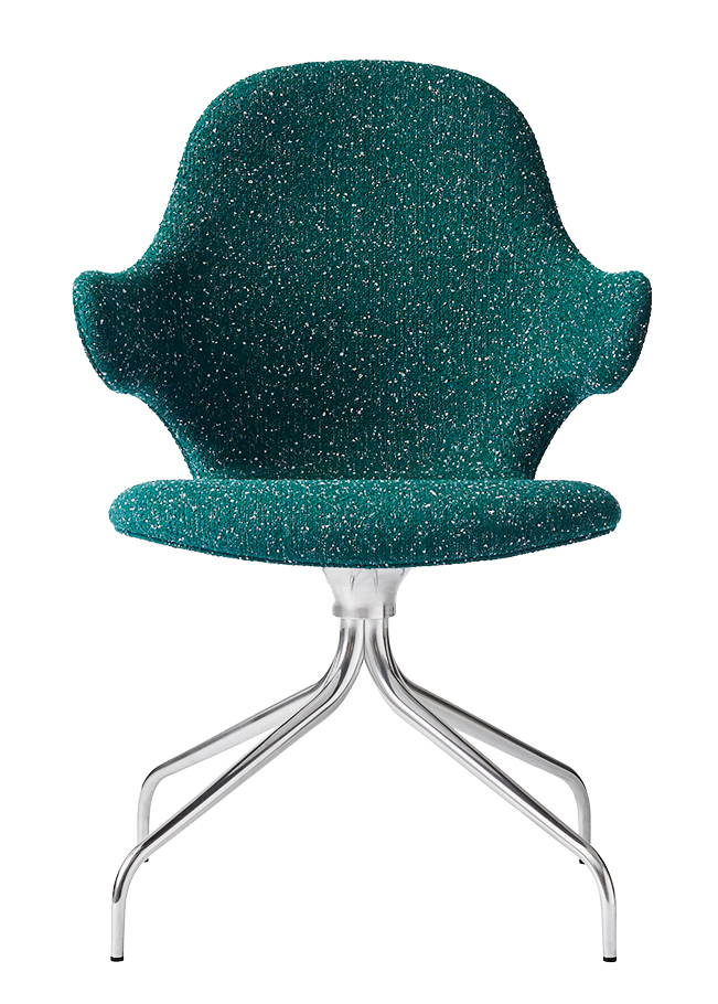 Catch swivel base chair in Pilot 972 wool, £1,095, Jaime Hayon for &Tradition at Houseology