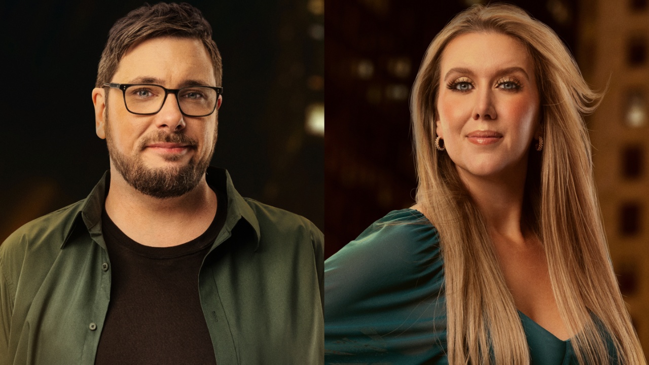 Colt Johnson and Cortney Reardanz split image