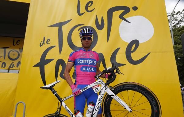 Danilo Hondo (Lampre-ISD) is a key support to Alessandro Petacchi.