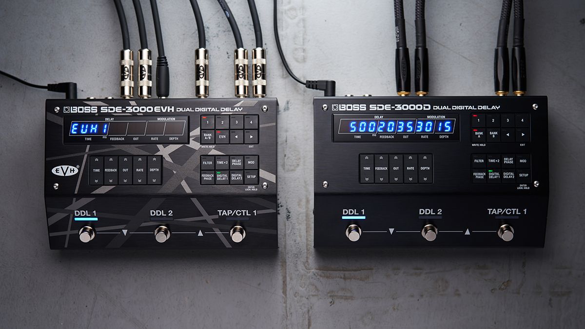 Boss reinvents the SDE-3000 Digital Delay rack unit as two feature ...