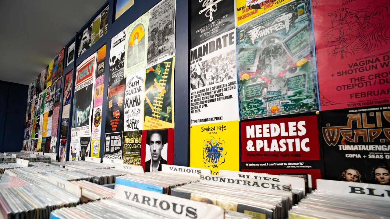 Relics Records in Dunedin, New Zealand