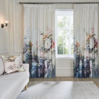 Dramatic Bloom Curtains