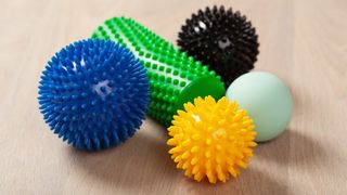 how to wash clothes while camping: spiky massage balls