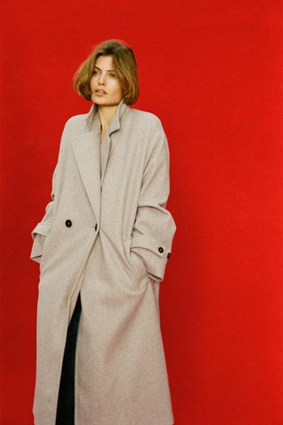 ZARA Soft Oversized Coat