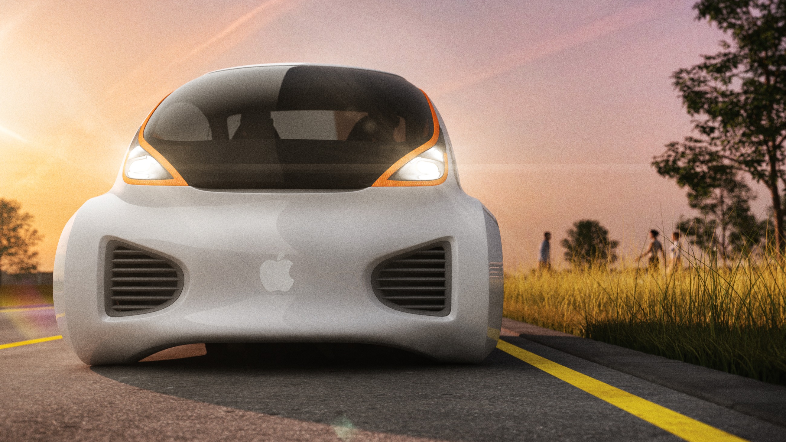 Gambar konsep Apple Car