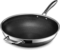 HexClad Hybrid 30cm Nonstick Wok HexClad Hybrid 30cm Nonstick Wok