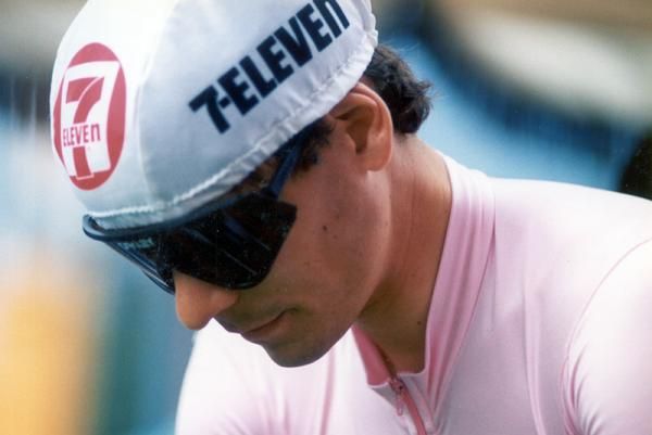 Andy Hampsten is a 43km individual time trial away from winning the 1988 Giro d'Italia.