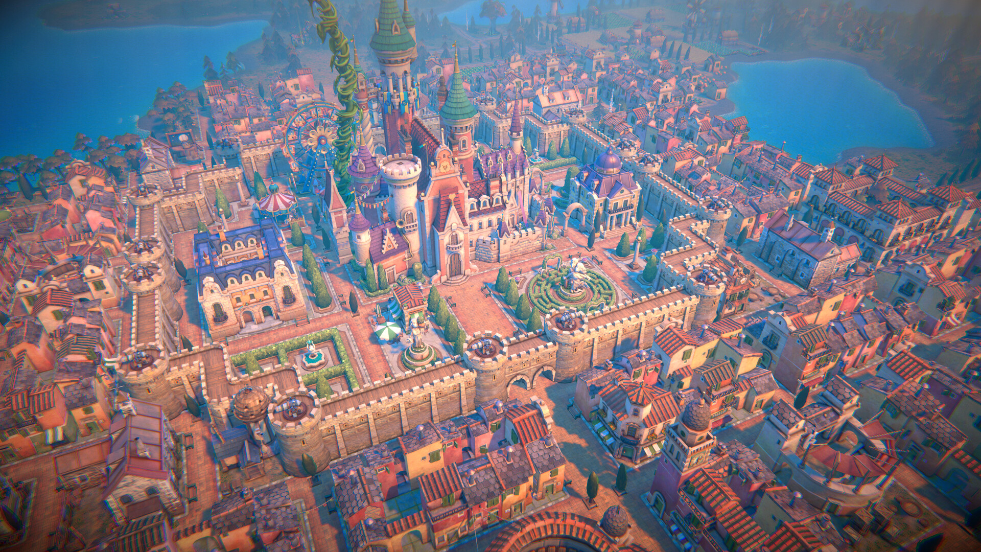 Build a fairytale kingdom in this laid-back, wholesome city builder