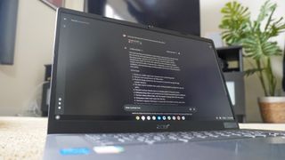 Chromebook Plus AI features