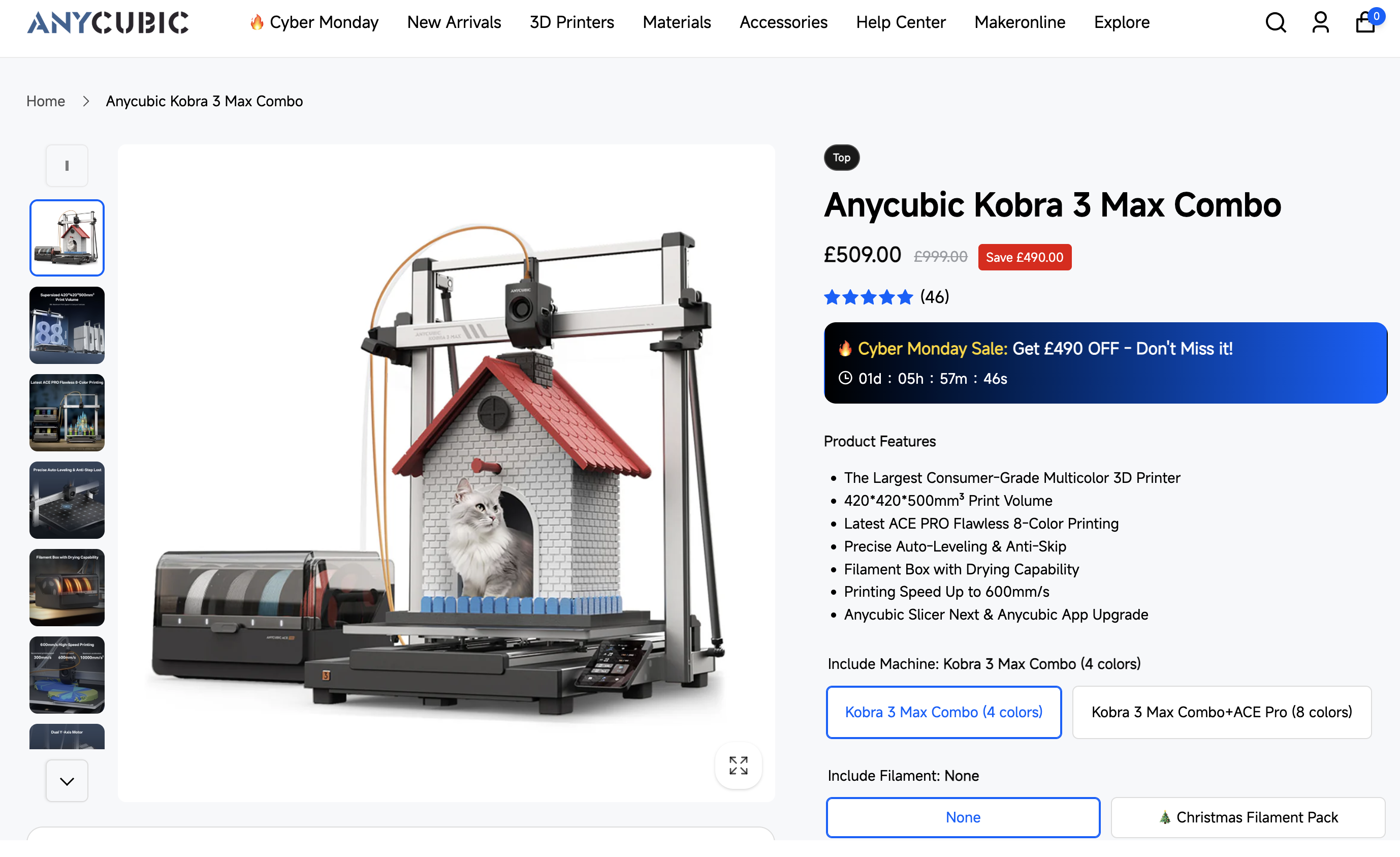 Anycubic Kobra 3 Max