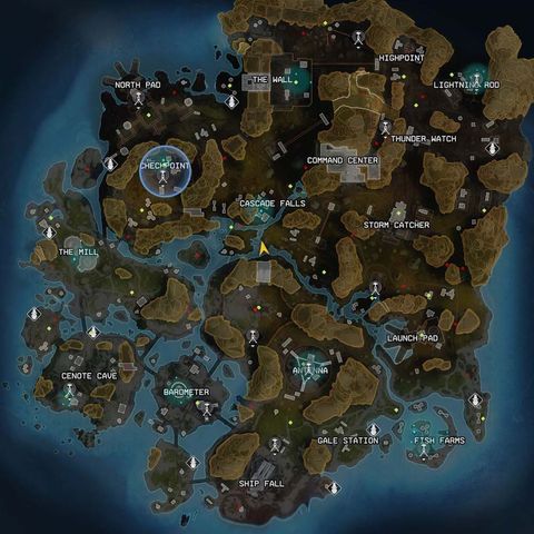 Apex Legends Storm Point Map Size Details Points Of Interest And Wildlife Gamesradar