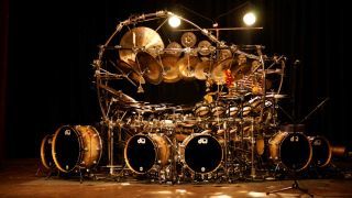 Terry Bozzio's drumkit