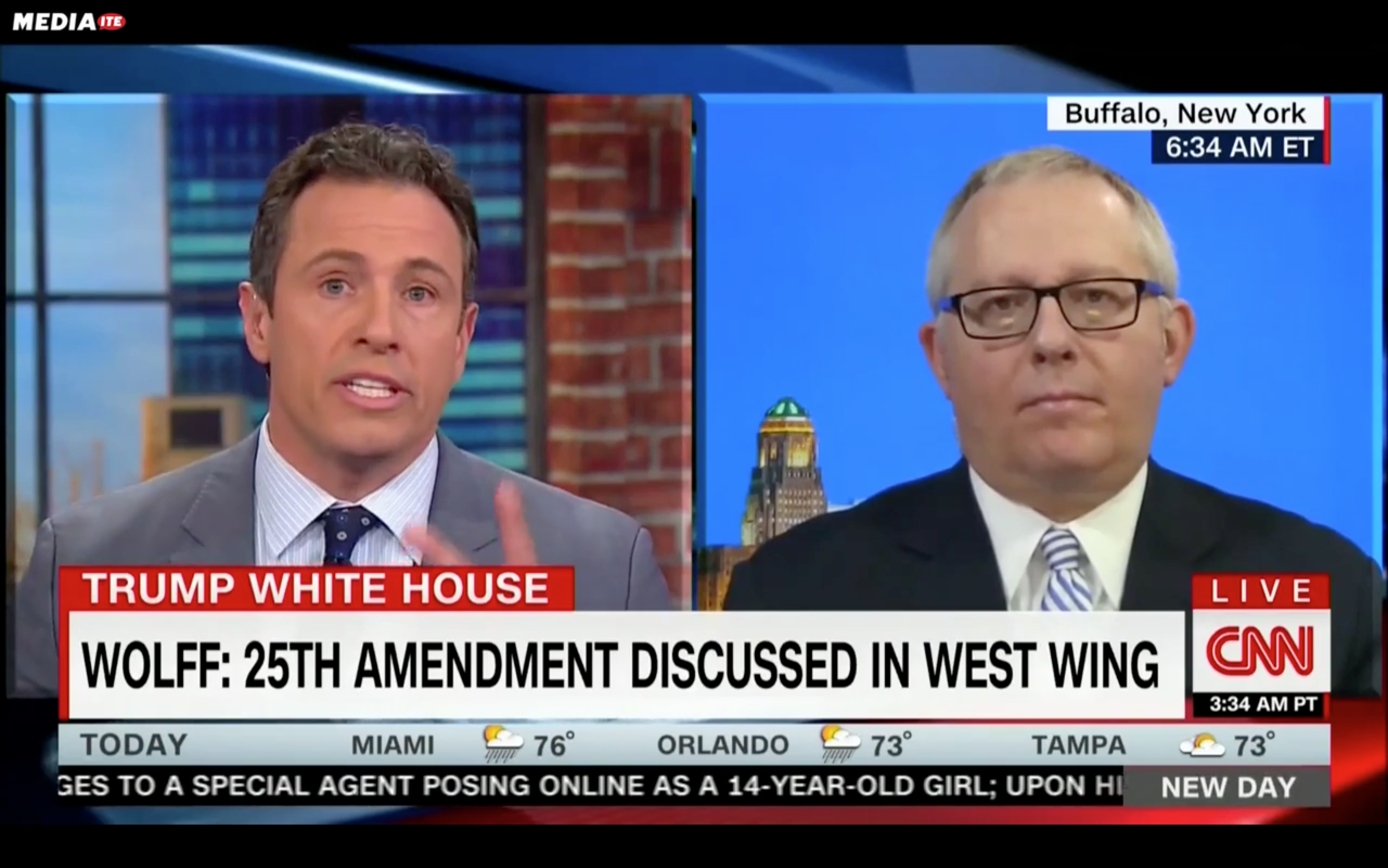 Chris Cuomo and Michael Caputo.