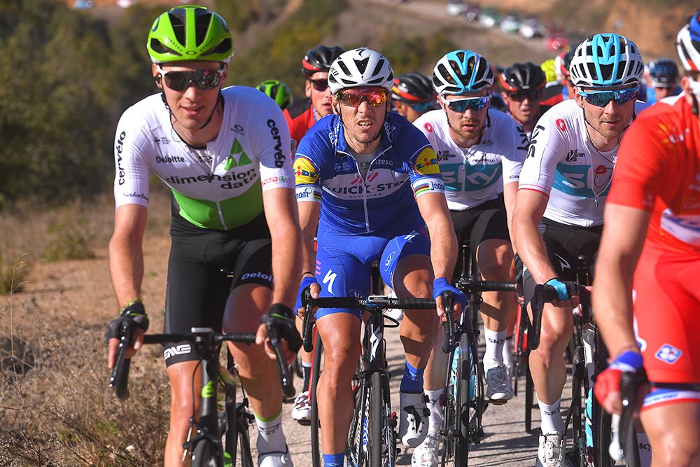 Philippe Gilbert (Quick-Step Floors) in the bunch