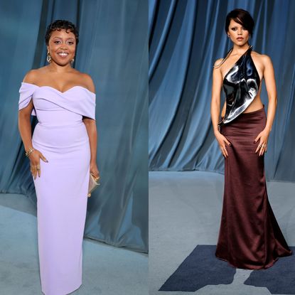 Various actresses dressed in gowns to attend the Academy Museum Gala