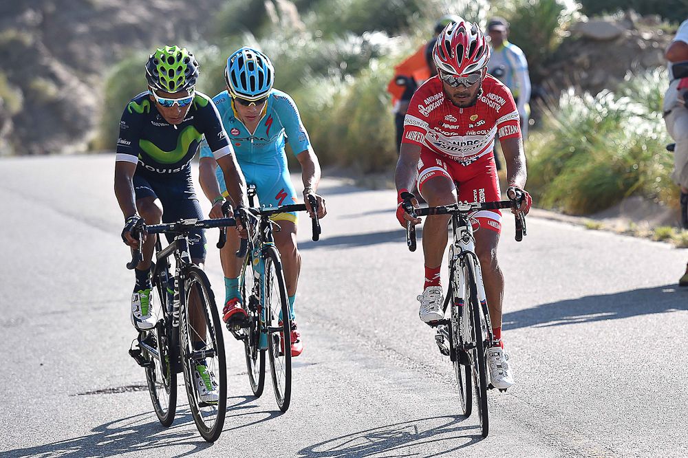 Rodolfo Torres, Miguel Angel Torres and Nairo Quintana