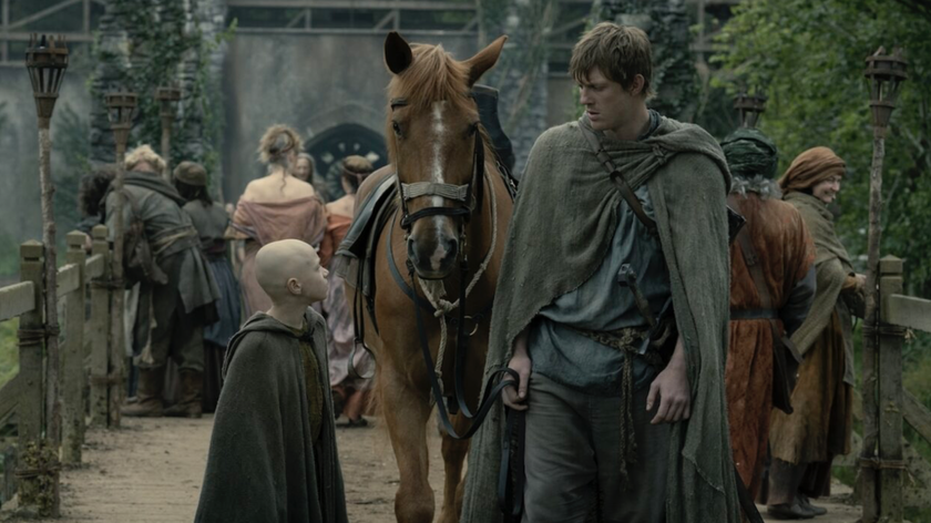 Prince Aegon Targaryen (played by Dexter Sol Ansell) aka "Egg" is squire to Ser Duncan the Tall (Peter Claffey) aka "Dunk" in "A Knight of the Seven Kingdoms"