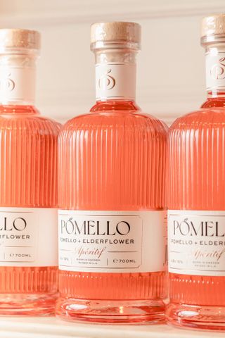 bottles of Pomello aperitif