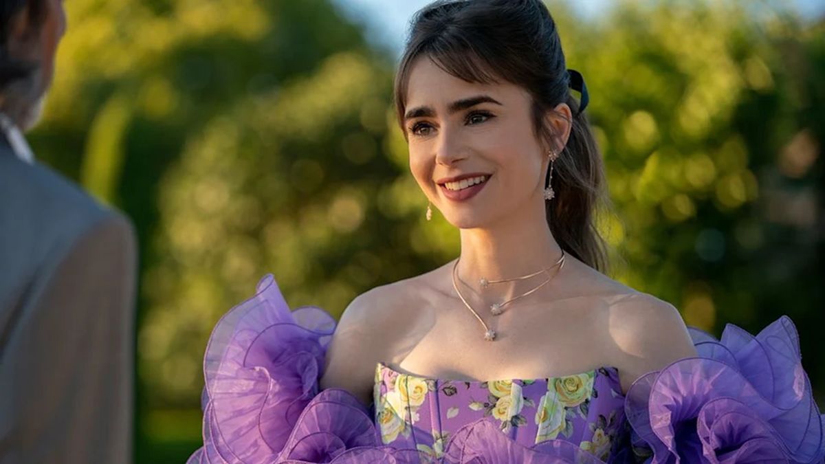 Lily Collins as Emily in Emily in Paris