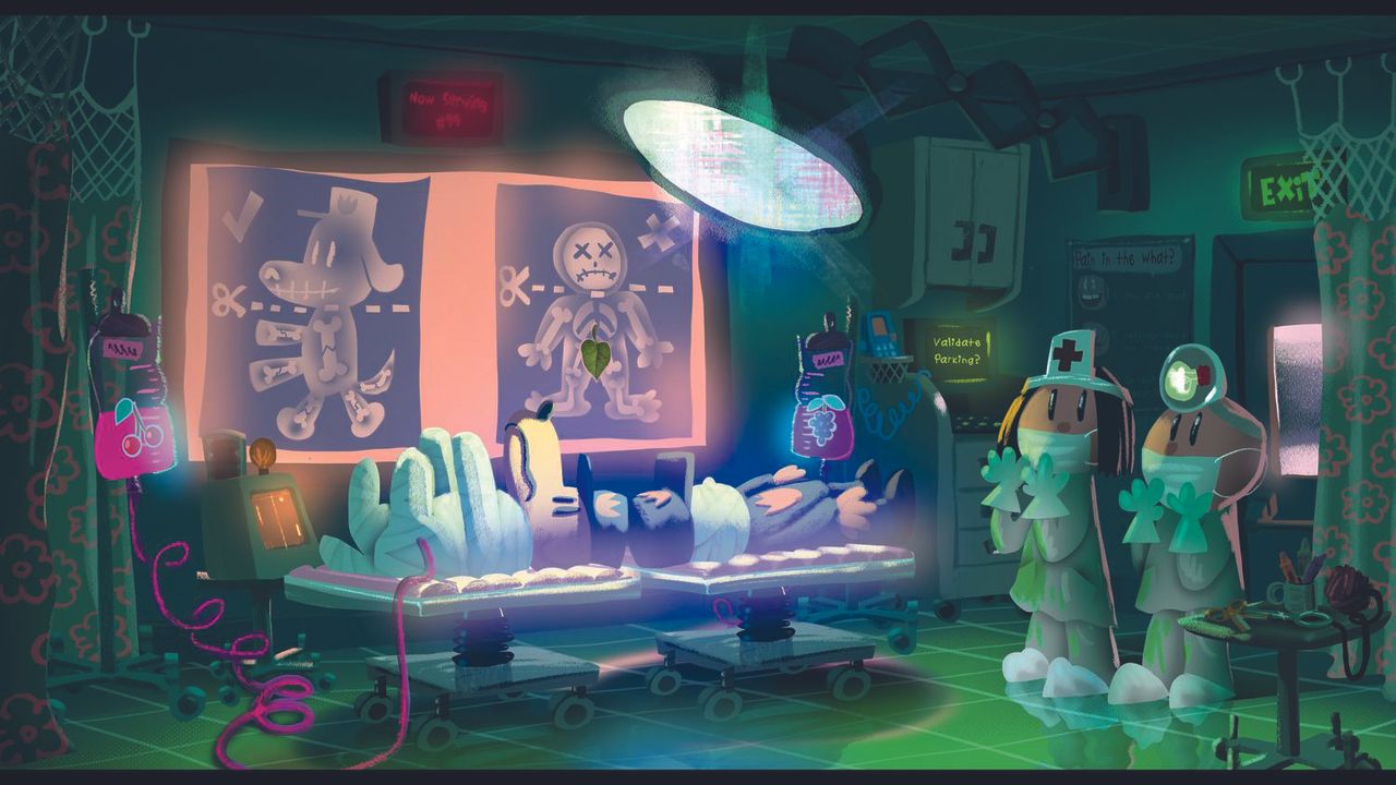Art for an animation