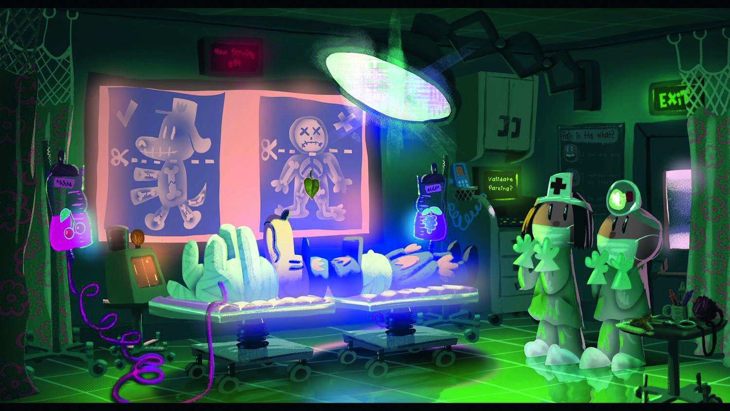 Art for an animation