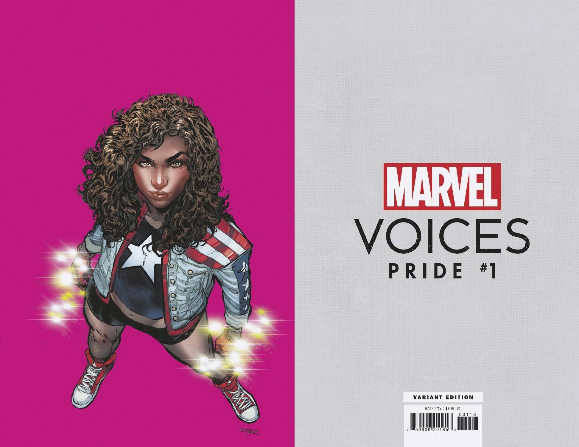 Marvel's Voices: Pride #1 covers