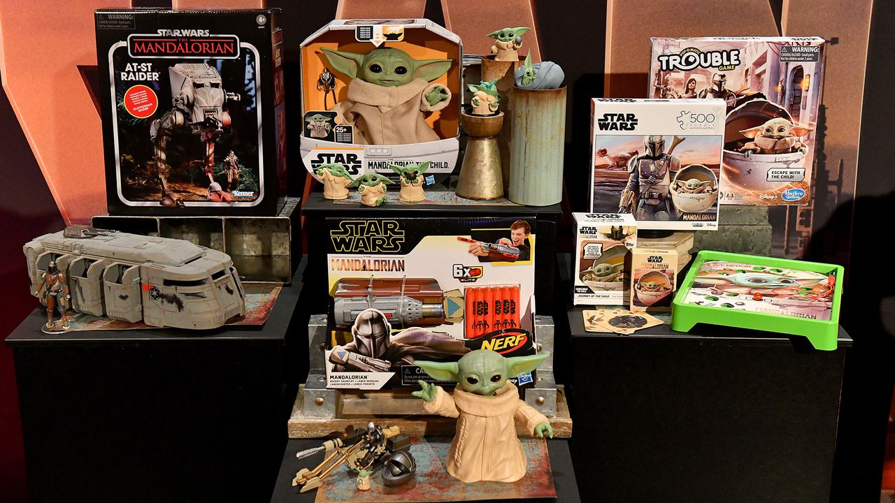 Adorable new Baby Yoda toys from "The Mandalorian" will become available in 2020.