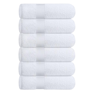 A set of white hand towels