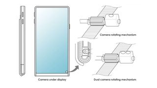 Samsung Galaxy S11 rollable camera patent