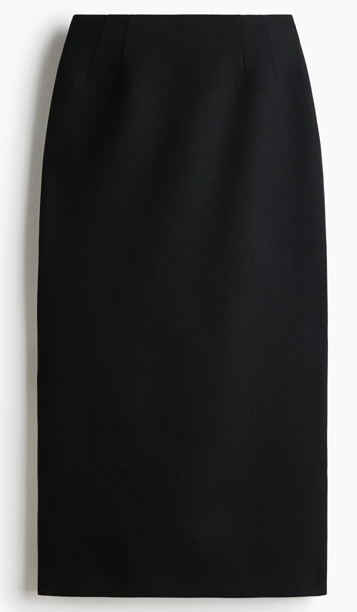 H&amp;amp;M x Wardrobe.NYC, Wool Midi Skirt